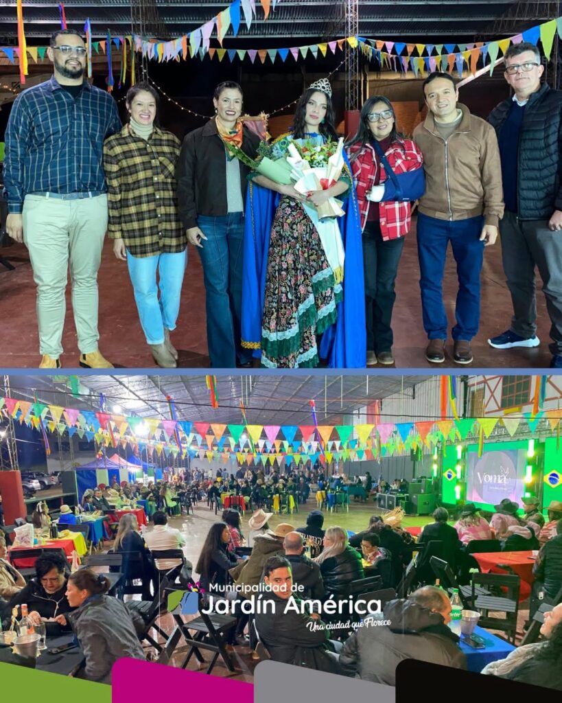 Participamos de la tradicional Festa Junina en la Fiesta de las Colectividades “Las Raíces”de Jardín América, uno de los eventos más esperados y coloridos de la región, que cada año reúne a vecinos y visitantes para celebrar la diversidad cultural
