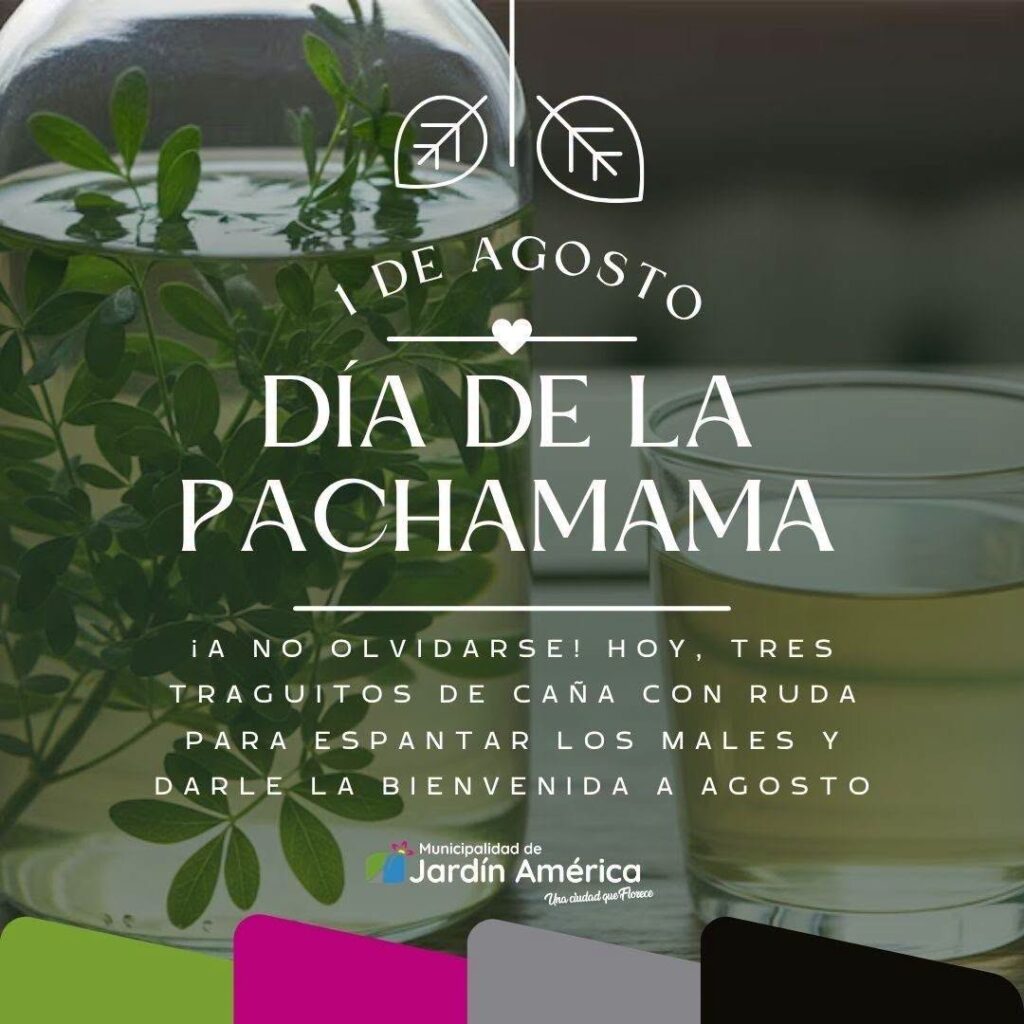 Hoy honramos a la Pachamama y renovamos una hermosa tradición: tomar caña con ruda para agradecer, pedir protección y recibir el nuevo ciclo con esperanza