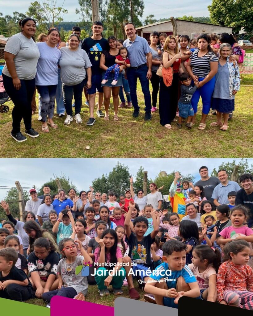 Celebramos el Día del Niño en el SUM del barrio Tareferos, donde compartimos una hermosa tarde llena de juegos, cuentos y títeres