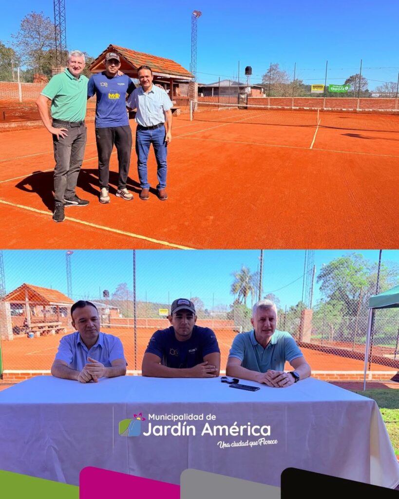 Con la presencia de autoridades, organizadores y deportistas, se realizó la apertura del Open Jardín, el torneo de tenis que reúne a más de 60 participantes de distintos puntos de la región en las instalaciones del Aeroclub y el Rustic Tenis Club