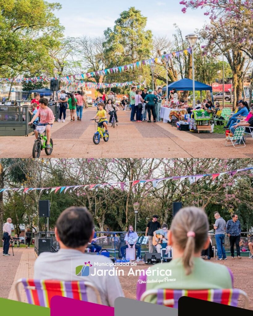 En el marco de los Domingos Culturales, la Plaza Colón fue el punto de encuentro de vecinos y visitantes que disfrutaron de una nueva edición de la feria artesanal y comercial, con una gran concurrencia durante toda la jornada
