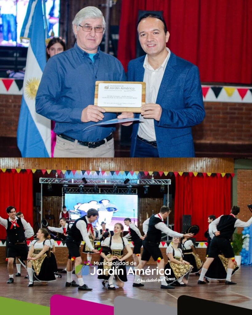 Celebramos con enorme alegría los 70 años del Club Germano Argentino de Jardín América, una institución que mantiene vivas nuestras raíces, tradiciones y valores
