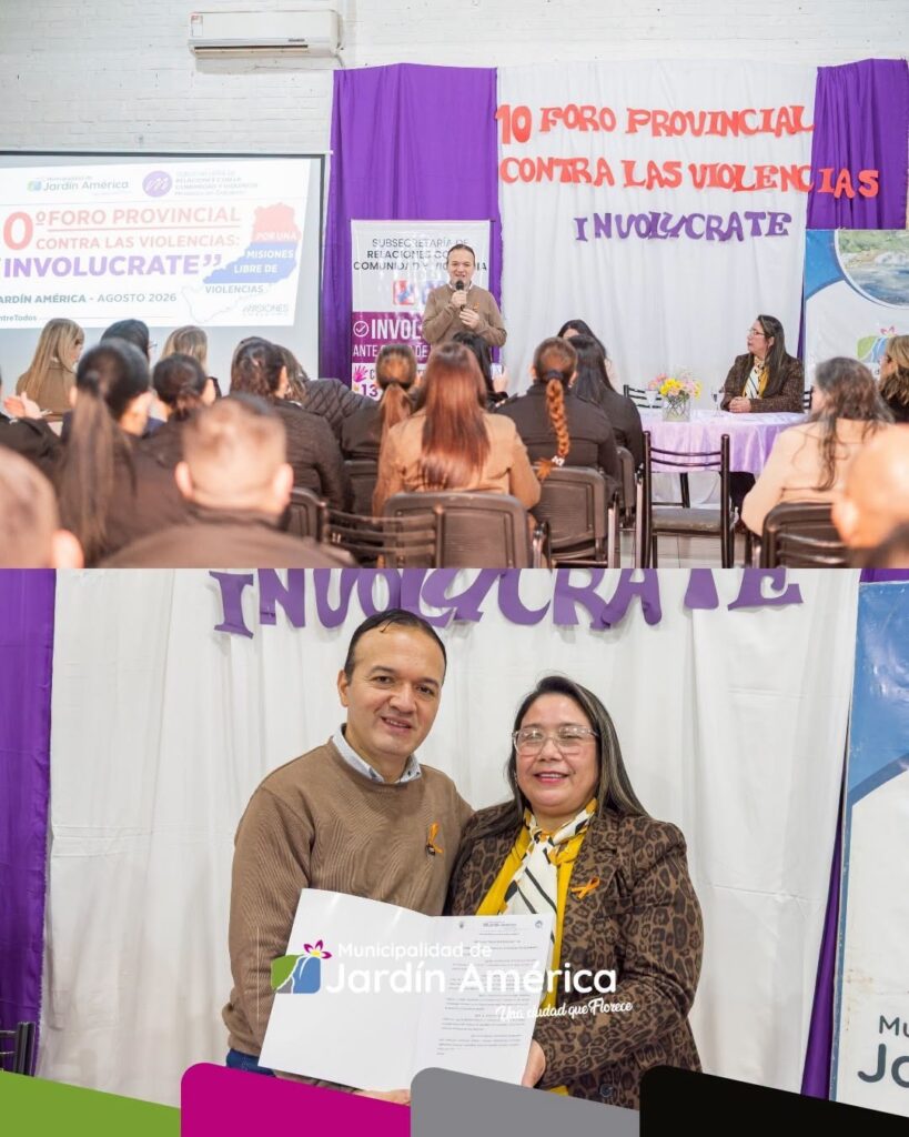 Participamos del 10° Foro Provincial contra las Violencias, un espacio de encuentro, reflexión y compromiso para fortalecer las acciones de prevención y abordaje de las violencias