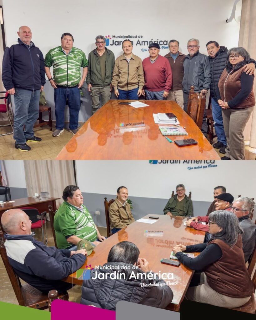 Recibimos la visita de la nueva Comisión Directiva del Club Timbó, una institución histórica de nuestra ciudad que cumple un importante rol en la promoción del deporte y las actividades sociales