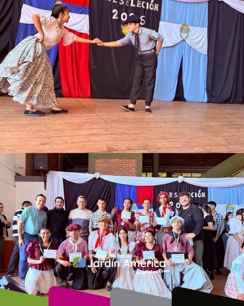 Se realizó en la Escuela de Comercio la preselección de artistas que representarán a Jardín América en el 58° Festival Provincial Infantil y 3° Infanto-Juvenil de Folclore, que se llevará a cabo en nuestra ciudad, sede permanente, durante el mes de noviembre