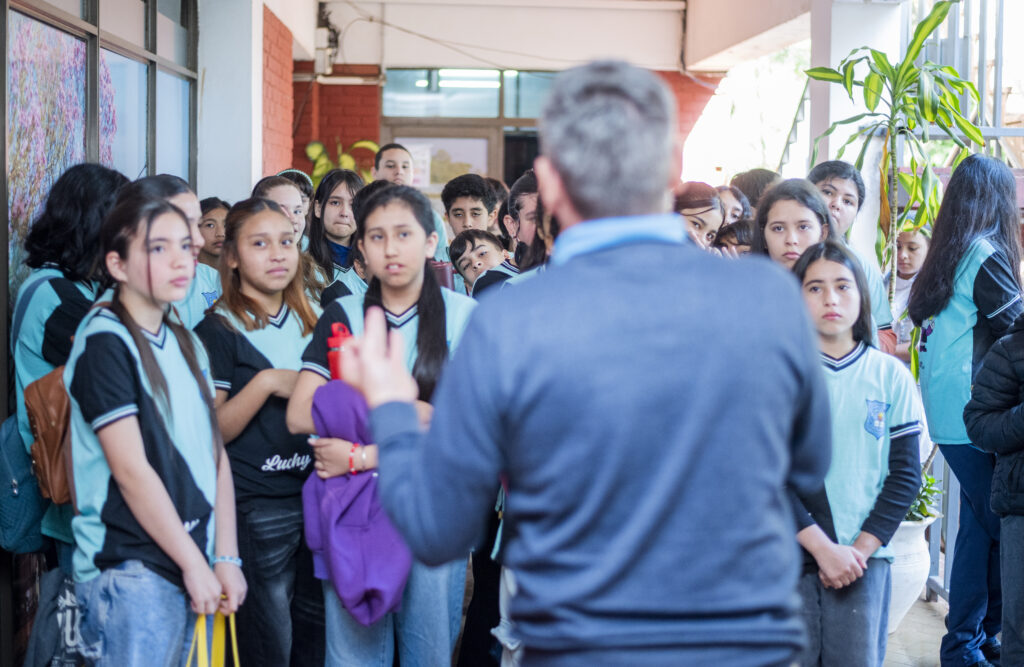 Recibimos con mucha alegría a los alumnos de la Escuela N.º 234 “Jorge Newbery”, del barrio San Martín