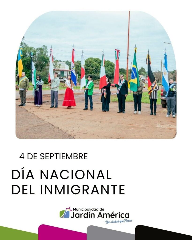 Hoy celebramos a quienes llegaron a nuestra tierra con sueños, trabajo y esperanza, aportando sus historias, costumbres y tradiciones a la construcción de nuestra comunidad