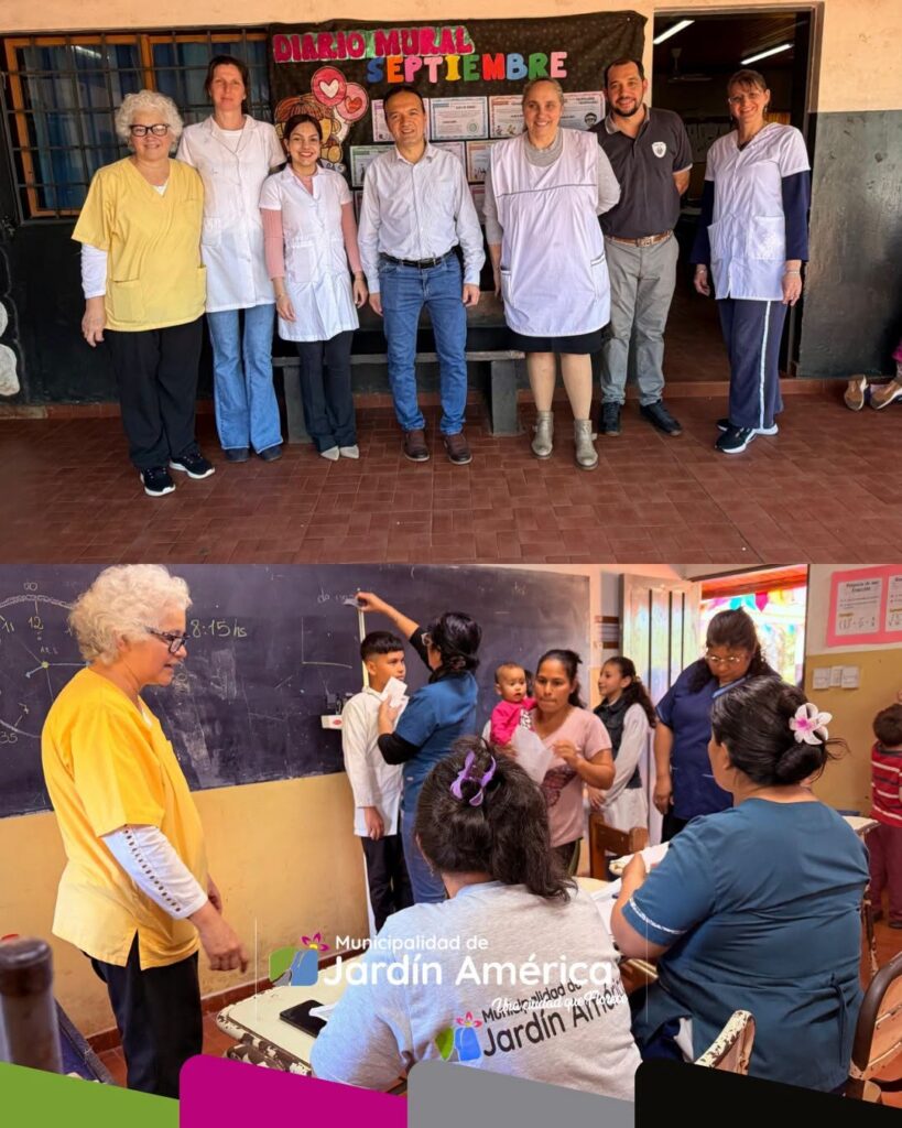 La Muni en tu Barrio llegó a la Escuela N° 727 “Mariano Moreno” con distintos servicios para acercar la atención municipal a los vecinos