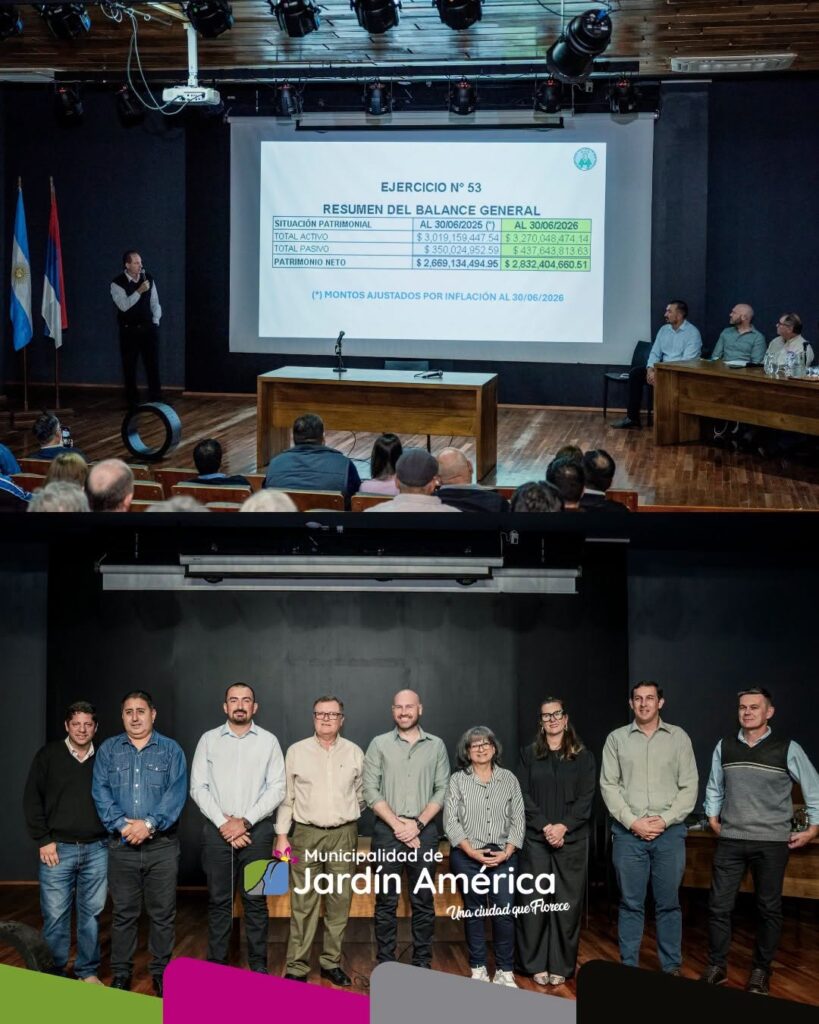 Participamos de la Asamblea General Ordinaria de la Cooperativa de Servicios Públicos de nuestra ciudad, un espacio de encuentro para compartir avances y fortalecer el trabajo conjunto